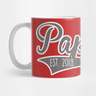 New Papa Established 2018 Mug